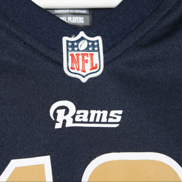 Kids Throwback NFL Rams Cooper Kupp Jersey - Old Number - Picture 3 of 8